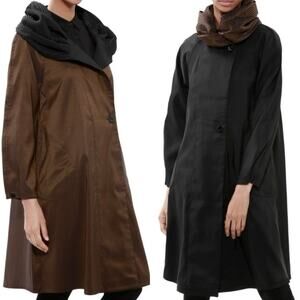Mycra Pac Donatella Lagenlook Reversible Raincoat Coat